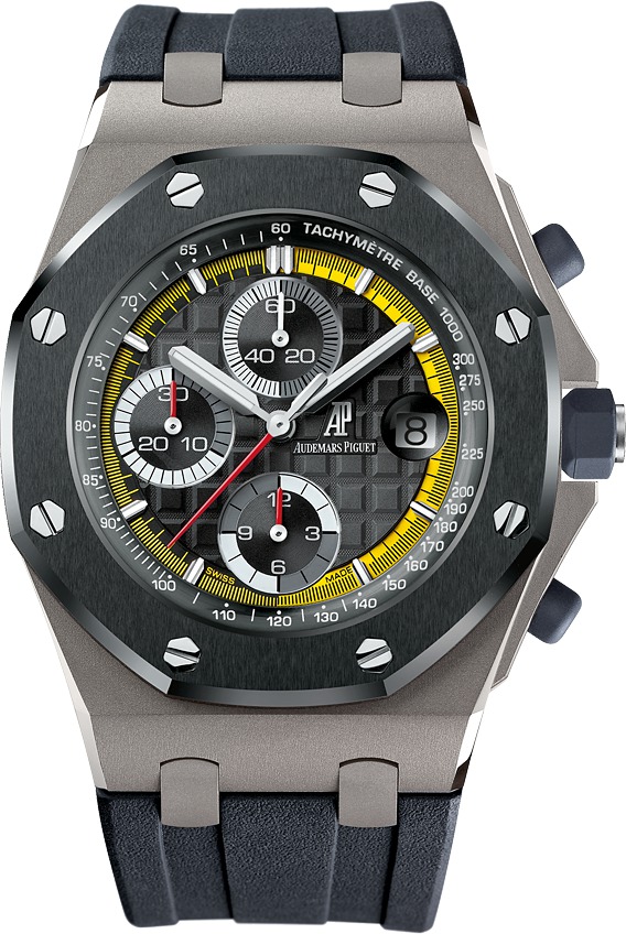 Audemars Piguet Royal Oak Offshore Sébastien Buemi Titanium watch REF: 26207IO.OO.A002CA.01